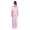 Maxi-Kleid elastischer Bund Dress Sommerkleid tailliert Lang,