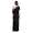 Maxi-Kleid elastischer Bund Dress Sommerkleid tailliert Lang,