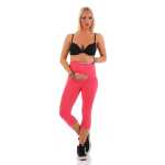 Umstandsleggings 3/4 Baumwolle Schwangerschaft Bauchbund EU