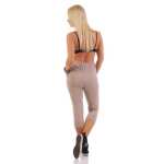 Umstandsleggings 3/4 Baumwolle Schwangerschaft Bauchbund EU