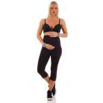 Umstandsleggings 3/4 Baumwolle Schwangerschaft Bauchbund EU