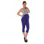 Umstandsleggings 3/4 Baumwolle Schwangerschaft Bauchbund EU