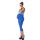 MAMA Umstands Leggings 3/4 in Baumwolle; Blau/XL/42