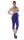 MAMA Umstands Leggings 3/4 in Baumwolle; Violett/M/38