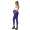 Umstandsleggings Lang Baumwolle Schwangerschaft Bauchbund EU Violett 3XL/46