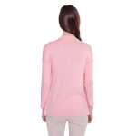 Damen MAMA Umstandshirt Langarm; Lachs XS/S 34/36