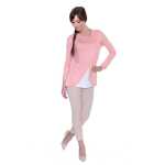 Damen MAMA Umstandshirt Langarm; Lachs XS/S 34/36