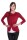 Damen MAMA Umstandshirt Langarm; Bordo 3XL/4XL 46/48