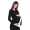 Damen MAMA Umstandshirt Langarm; Schwarz L/XL 40/42