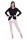 Damen MAMA Umstandshirt Langarm; Schwarz XL/2XL 42/44