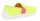 Damen Slipper Sneaker Schuhe Sommerschuhe; Lemon Pink/36