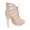 Damen Sommer Sandaletten mit Tüll; Beige/37