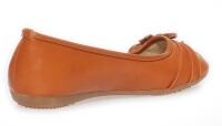 Ballerinas Damen Schuhe Sommerschuhe; Camel/38
