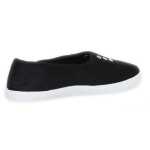 Damen Slipper Sneaker Sommerschuhe; Schwarz/40