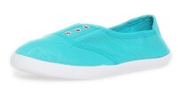 Damen Slipper Sneaker Sommerschuhe; Türkis/37