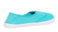 Damen Slipper Sneaker Sommerschuhe; Türkis/37