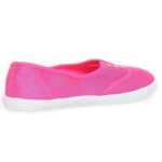 Damen Slipper Sneaker Sommerschuhe; Fuchsia/40