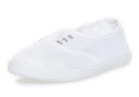 Damen Slipper Sneaker Sommerschuhe; Weiß/38