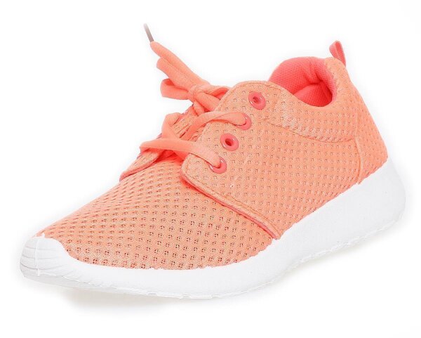 Damen Sportschuhe Sneaker; Orange 38