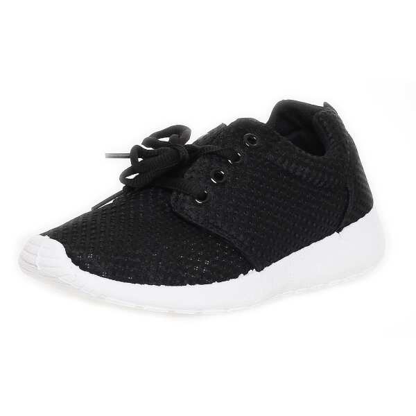 Damen Sportschuhe Sneaker; Schwarz 38