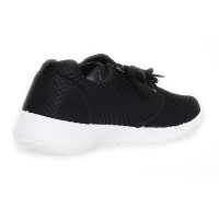 Damen Sportschuhe Sneaker; Schwarz 38