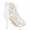 Damen Schnür Pumps Stilett; Weiß/37