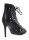 Damen Schnür Pumps Stilett; Schwarz/37