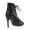 Damen Schnür Pumps Stilett; Schwarz/39