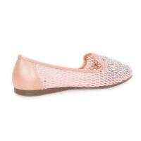 Ballerinas Damen Schuhe Glitzer Sommerschuhe, Pink/39