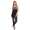 Damen Longshirt mit Schleife Top Bandeau in Leo Zebra Muster, Zebra/S/M 36/38