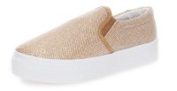 Damen Slipper Sneaker Plateau Sommerschuhe;