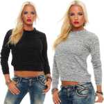 Damen Shirt T-Shirt Sport & Freizeit kurz Langarm;