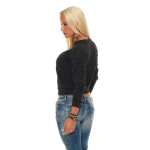 Damen Shirt T-Shirt Sport & Freizeit kurz Langarm;