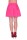 Damen Rock Minirock mit Taschen; Pink/S/36