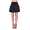 Damen Rock Minirock mit Taschen; Schwarz/S/36