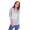Damen Bluse Shirt mit Druck Langarmshirt;