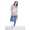 Damen Bluse Shirt mit Druck Langarmshirt;