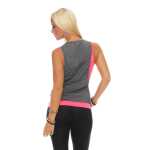 Damen Shirt T-Shirt 2 Farbig Sport & Freizeit kurz ;
