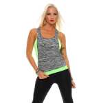 Damen Shirt T-Shirt 2 Farbig Sport & Freizeit kurz ;