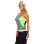Damen Shirt T-Shirt 2 Farbig Sport & Freizeit kurz ;