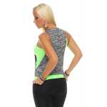 Damen Shirt T-Shirt 2 Farbig Sport & Freizeit kurz ;