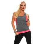Damen Shirt T-Shirt 2 Farbig Sport & Freizeit kurz ;