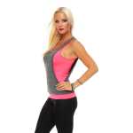 Damen Shirt T-Shirt 2 Farbig Sport & Freizeit kurz ;