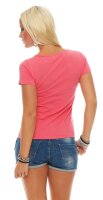 Damen Shirt Top T-Shirt ;