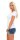 Damen Shirt Top T-Shirt ; Weiß S/M 36/38
