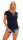 Damen Shirt Top T-Shirt ; Dunkelblau S/M 36/38