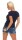 Damen Shirt Top T-Shirt ; Dunkelblau S/M 36/38
