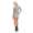 Damen Longshirt Sommer Shirt ; Grau Meliert/S/M 36/38