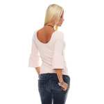 Damen Shirt Top T-Shirt 3/4 Arm;