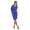 Damen Kleid Mini-Kleid mit Fledermaus Ärmel;